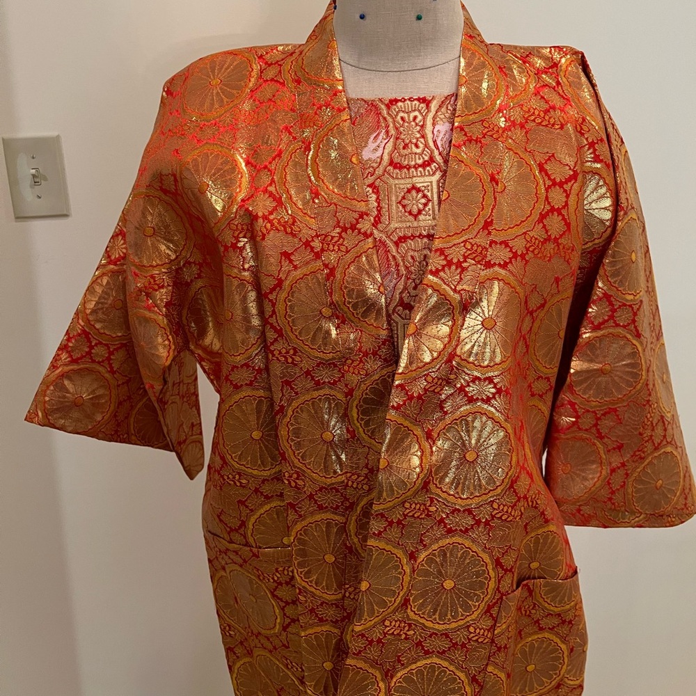 Vintage Japanese kimono with belt